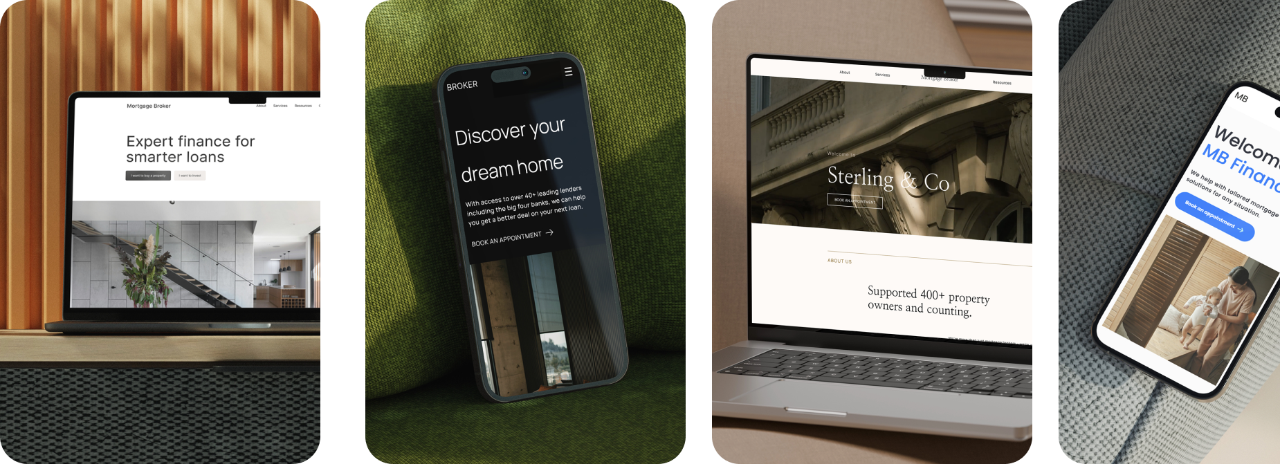 Mortgage Broker Website Templates