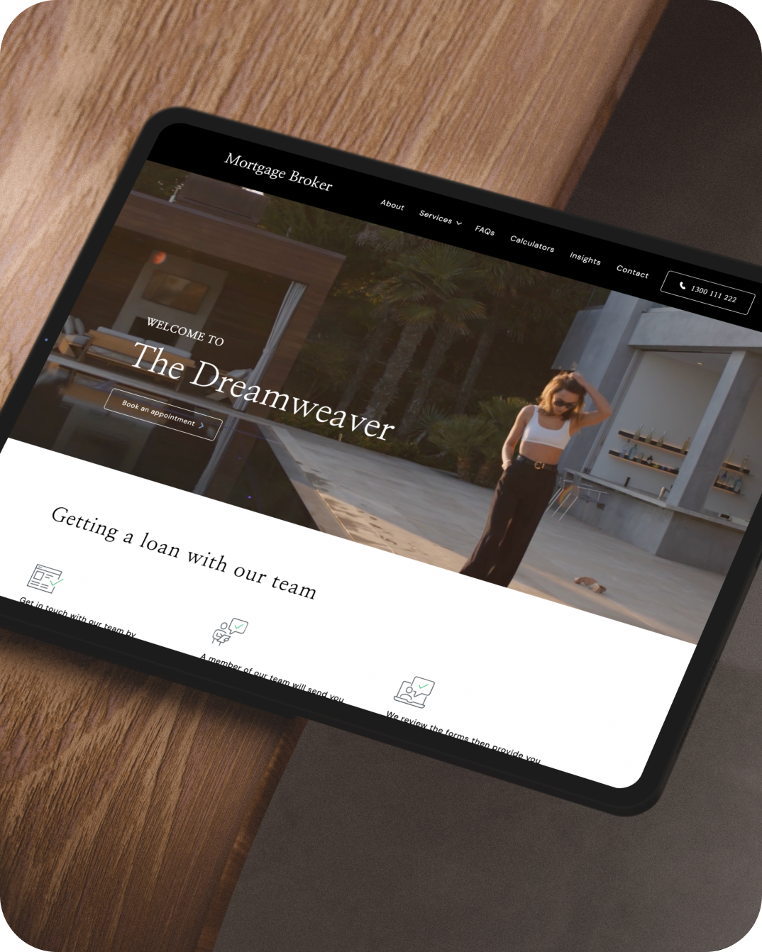 Dreamweaver Mortgage Broker Website Template